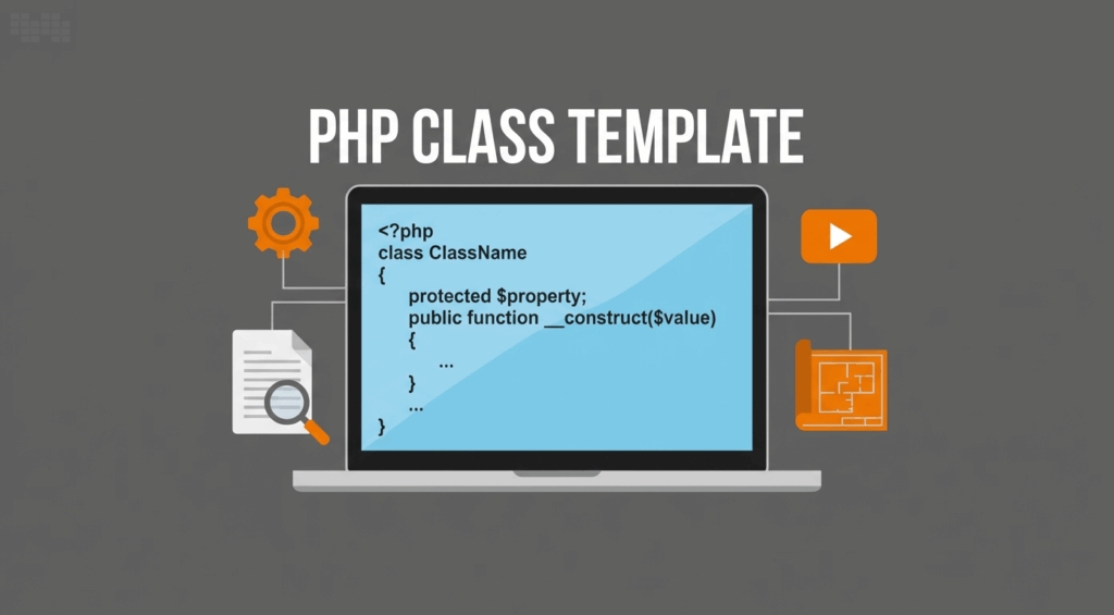 A blueprint for a PHP class